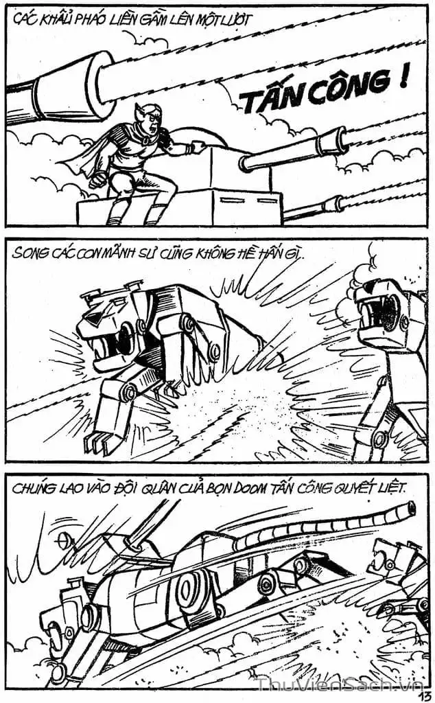Truyện Tranh Dũng Sĩ Hesman trang 4