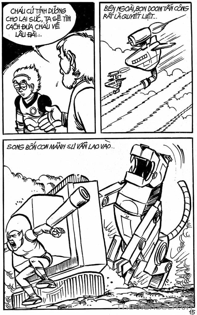 Truyện Tranh Dũng Sĩ Hesman trang 4