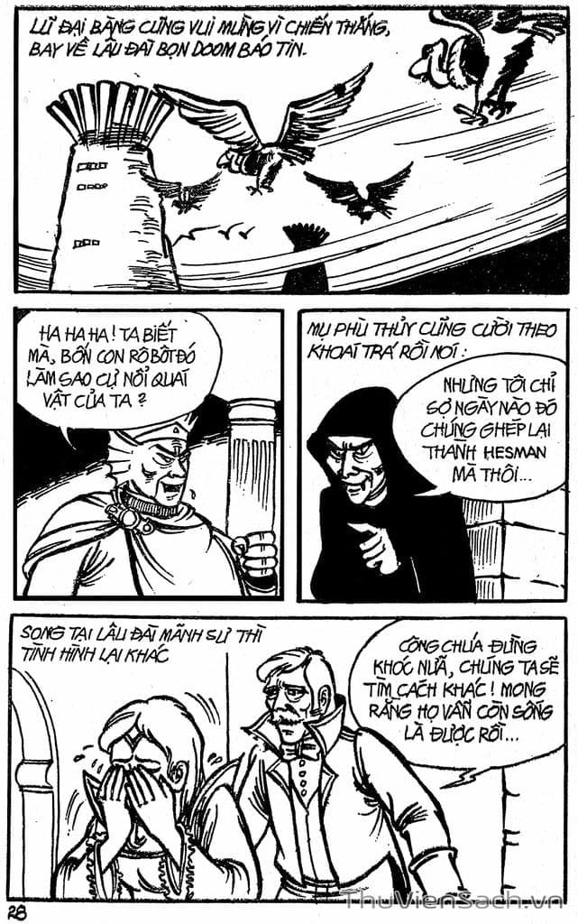 Truyện Tranh Dũng Sĩ Hesman trang 4
