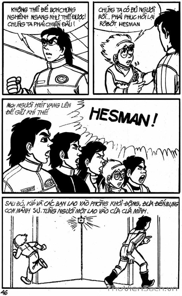 Truyện Tranh Dũng Sĩ Hesman trang 4