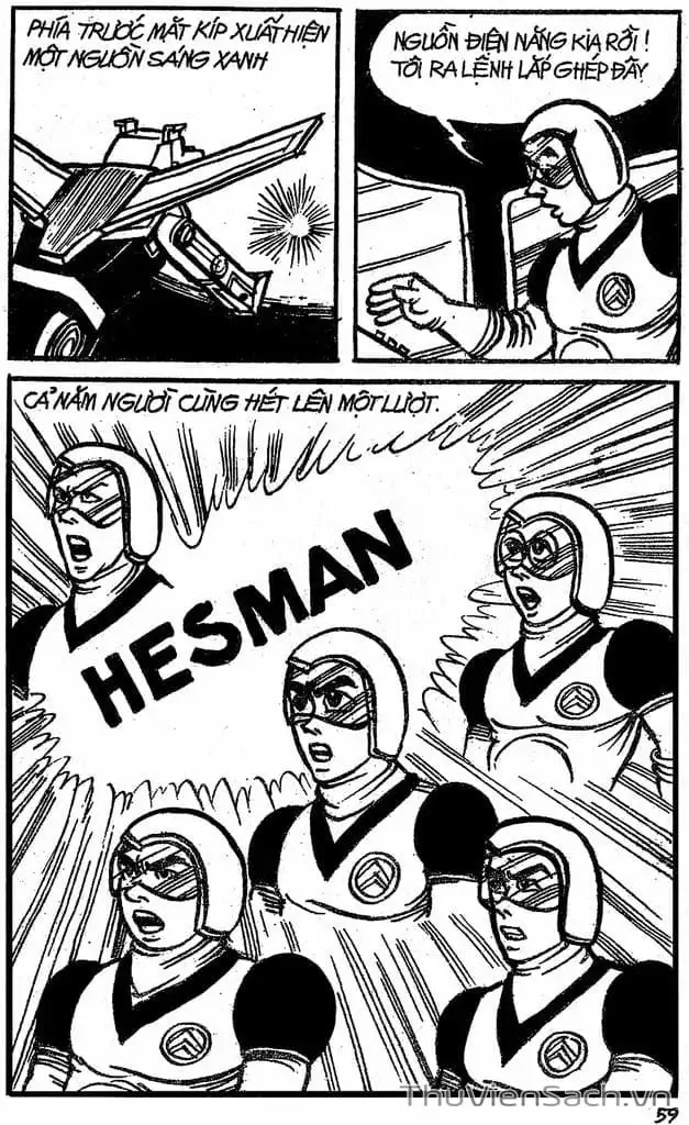 Truyện Tranh Dũng Sĩ Hesman trang 4