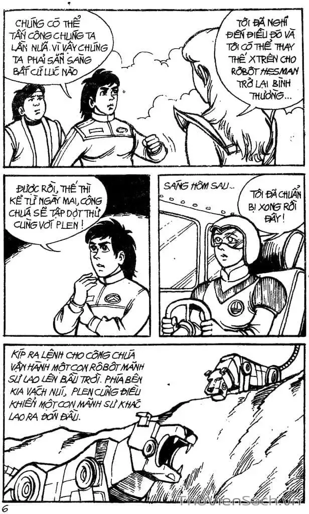Truyện Tranh Dũng Sĩ Hesman trang 4
