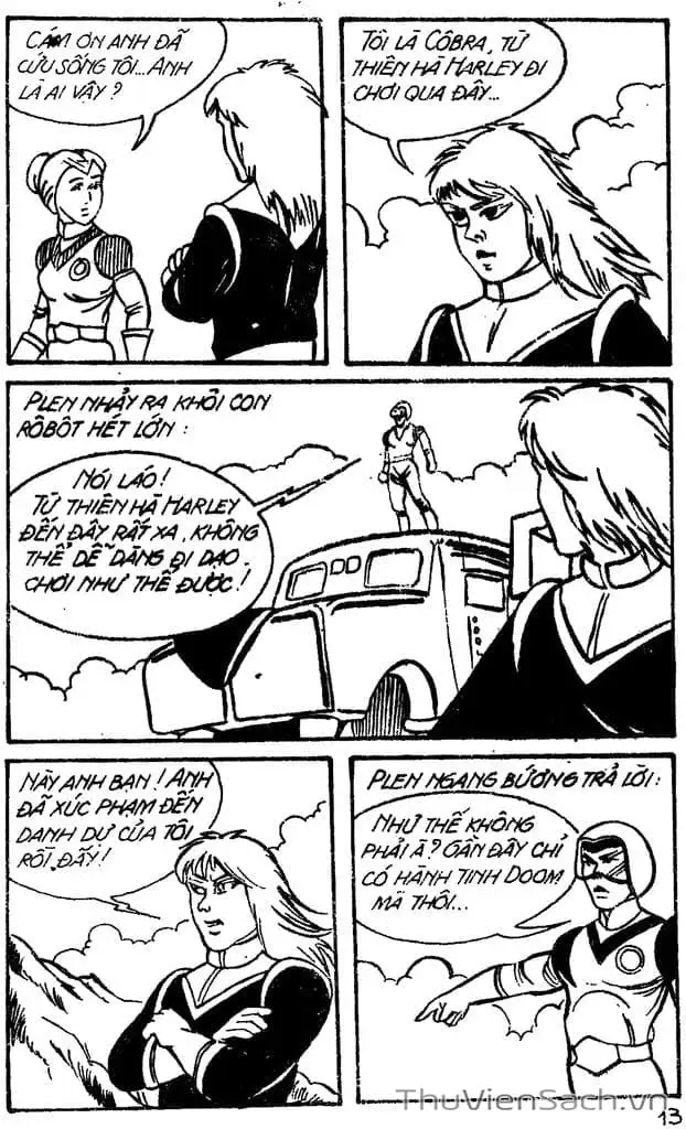 Truyện Tranh Dũng Sĩ Hesman trang 4