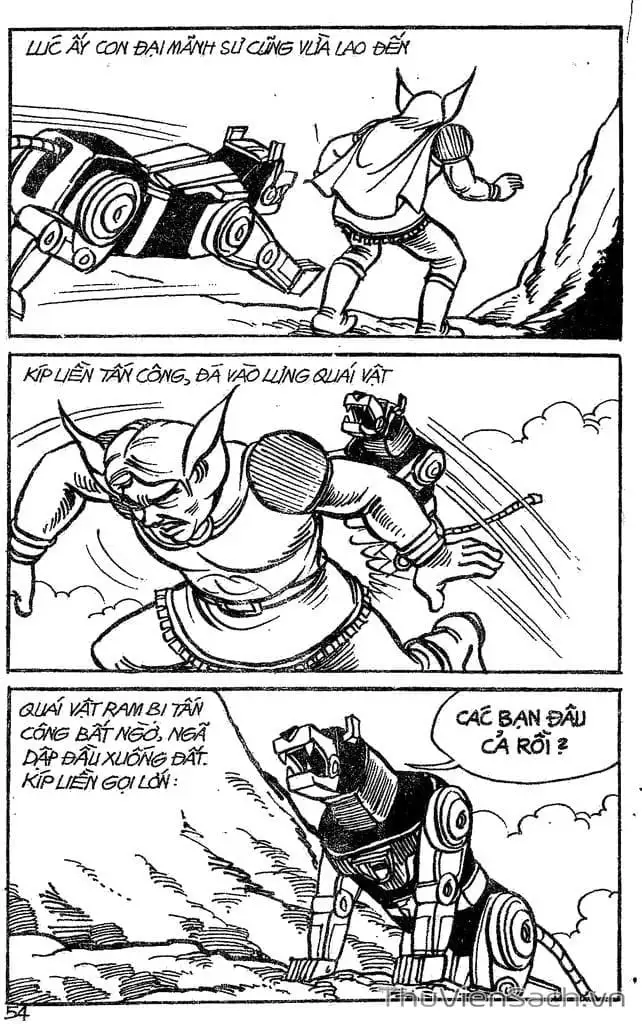 Truyện Tranh Dũng Sĩ Hesman trang 4