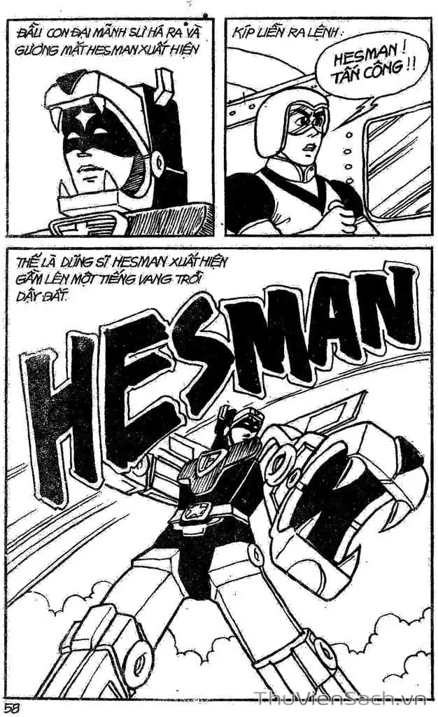 Truyện Tranh Dũng Sĩ Hesman trang 4
