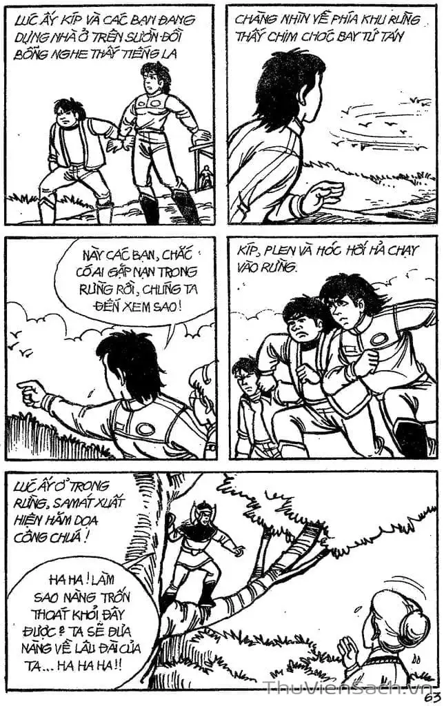 Truyện Tranh Dũng Sĩ Hesman trang 4