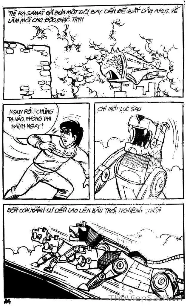 Truyện Tranh Dũng Sĩ Hesman trang 4