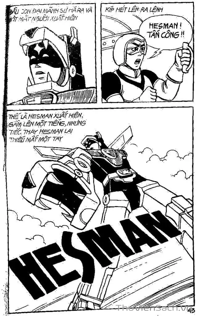 Truyện Tranh Dũng Sĩ Hesman trang 4