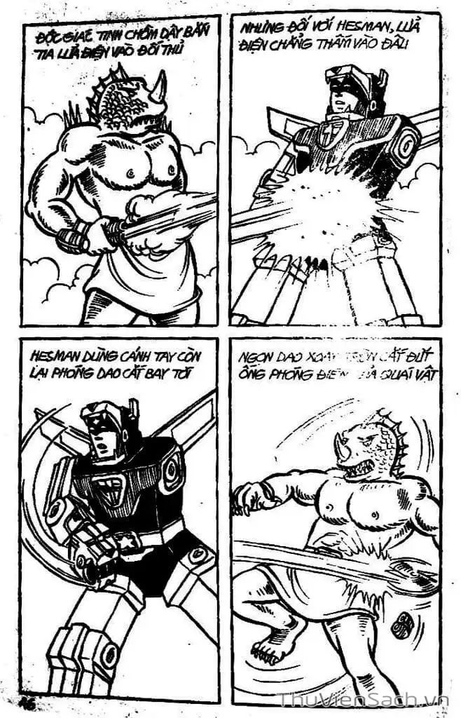 Truyện Tranh Dũng Sĩ Hesman trang 4