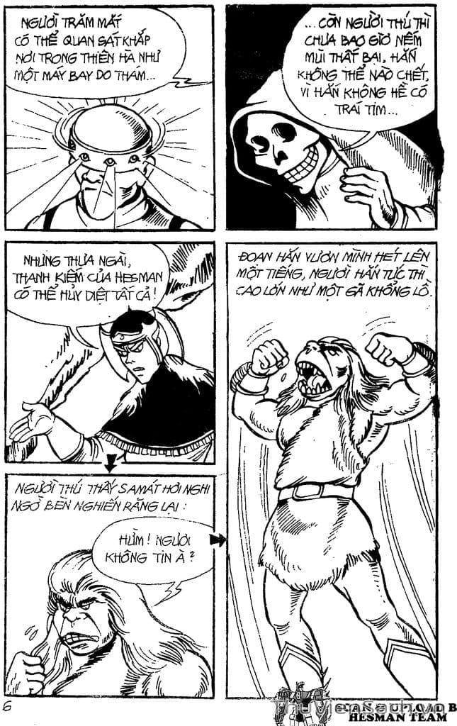 Truyện Tranh Dũng Sĩ Hesman trang 4