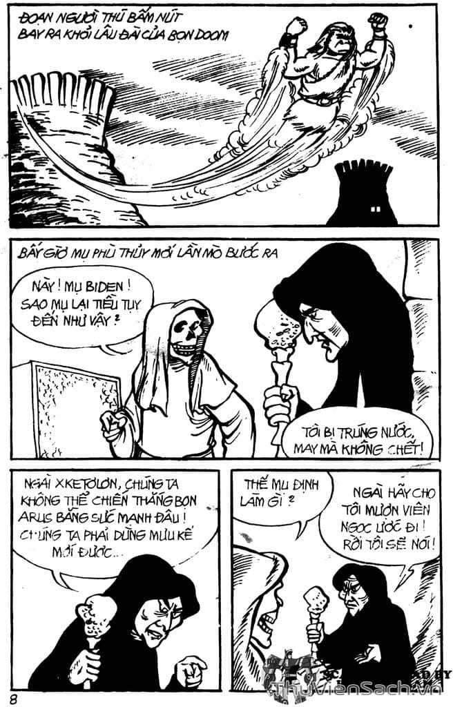 Truyện Tranh Dũng Sĩ Hesman trang 4