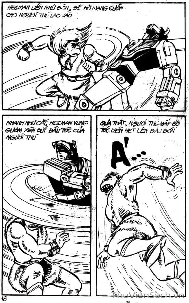Truyện Tranh Dũng Sĩ Hesman trang 4