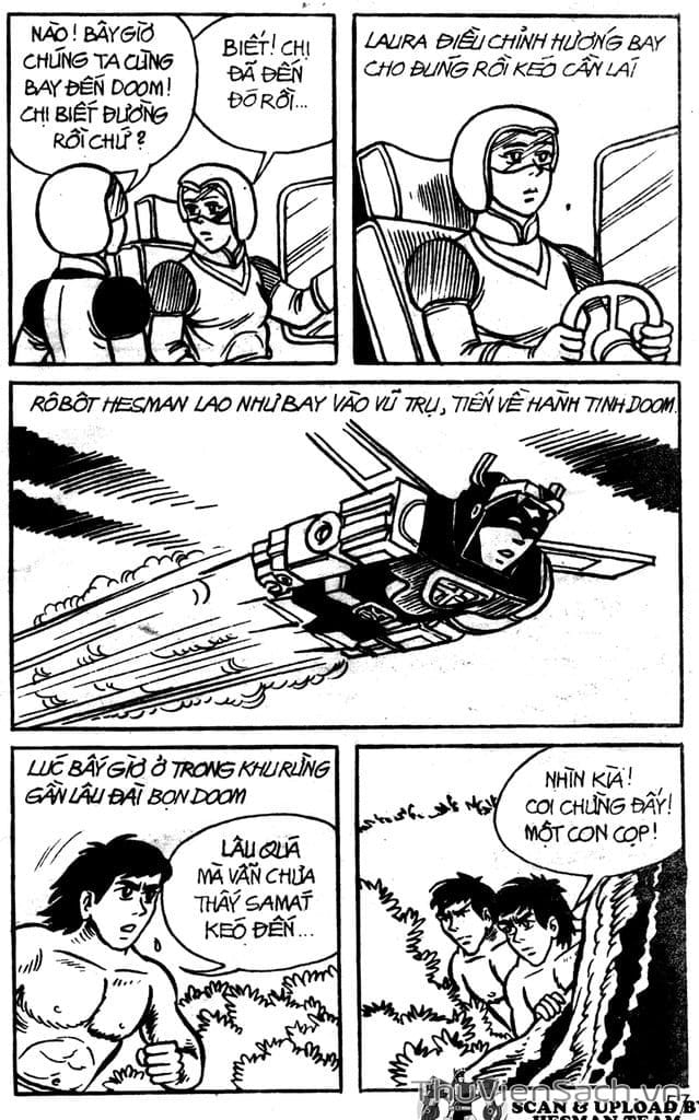 Truyện Tranh Dũng Sĩ Hesman trang 4