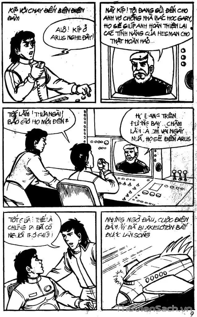 Truyện Tranh Dũng Sĩ Hesman trang 4