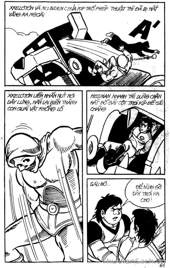 Truyện Tranh Dũng Sĩ Hesman trang 4