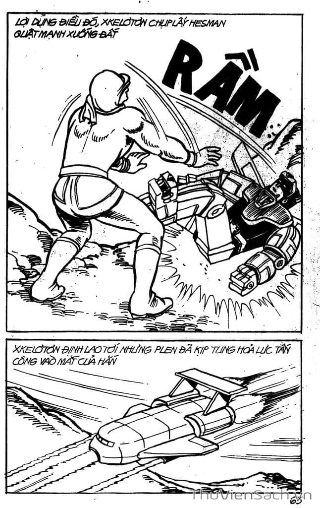 Truyện Tranh Dũng Sĩ Hesman trang 4