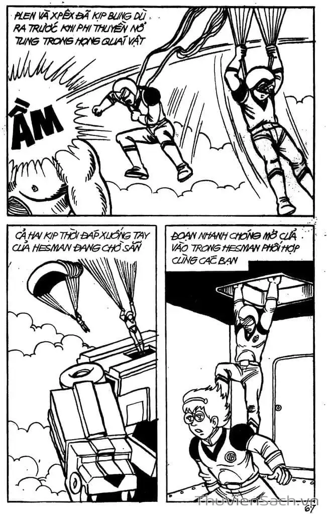 Truyện Tranh Dũng Sĩ Hesman trang 4