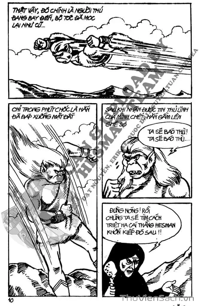 Truyện Tranh Dũng Sĩ Hesman trang 4