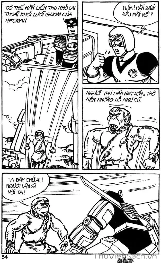 Truyện Tranh Dũng Sĩ Hesman trang 4
