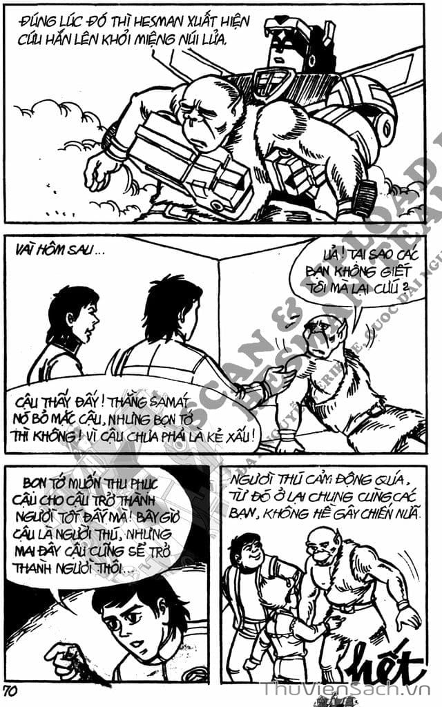 Truyện Tranh Dũng Sĩ Hesman trang 4