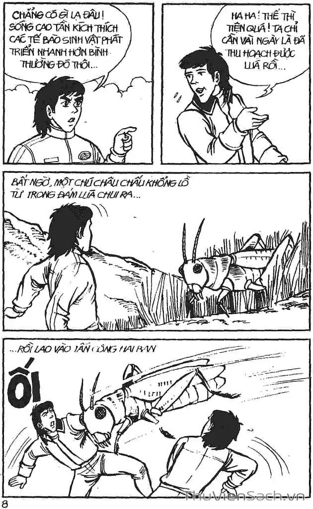 Truyện Tranh Dũng Sĩ Hesman trang 4