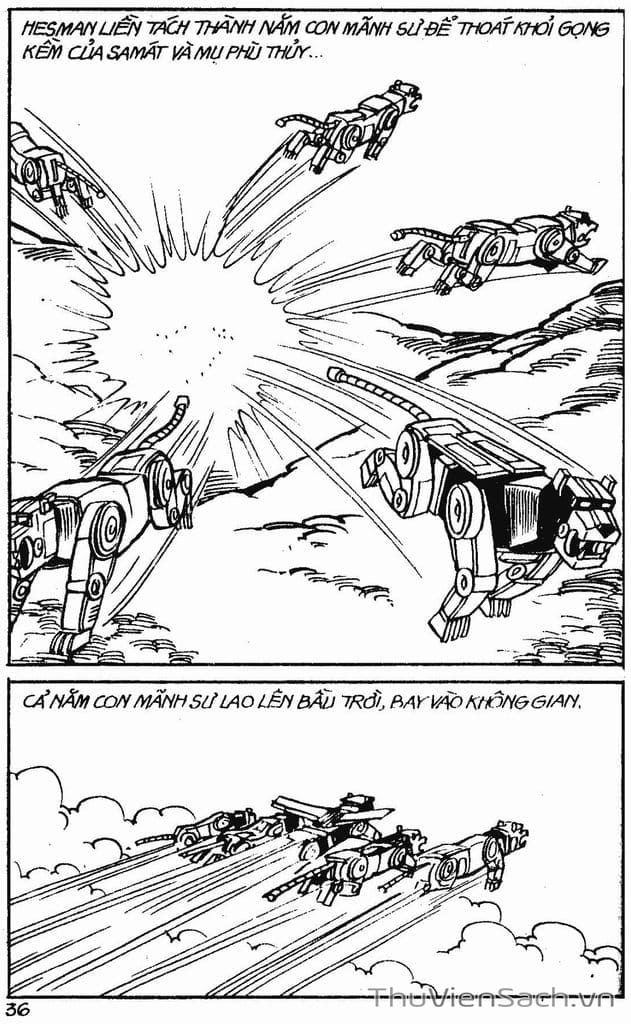Truyện Tranh Dũng Sĩ Hesman trang 4