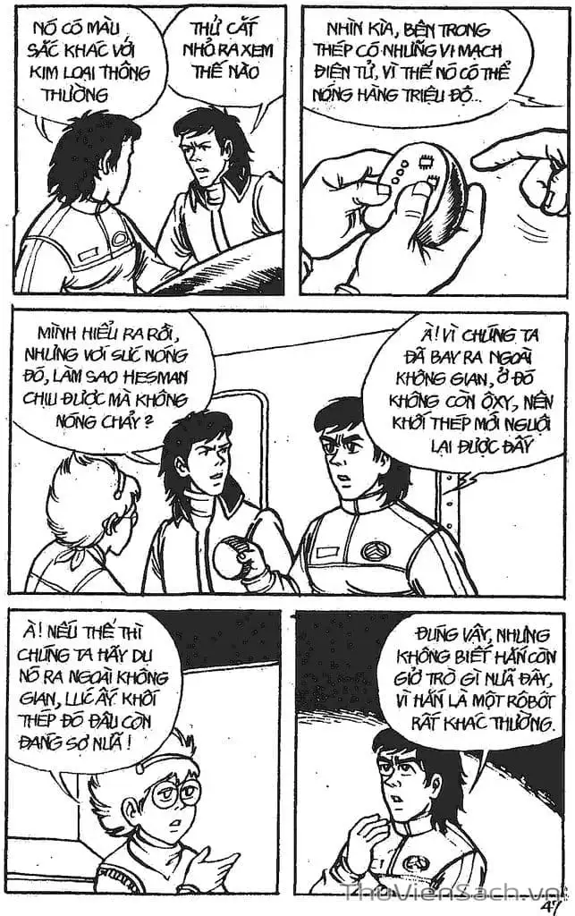 Truyện Tranh Dũng Sĩ Hesman trang 4