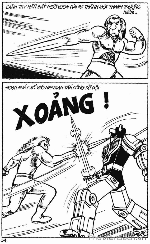 Truyện Tranh Dũng Sĩ Hesman trang 4