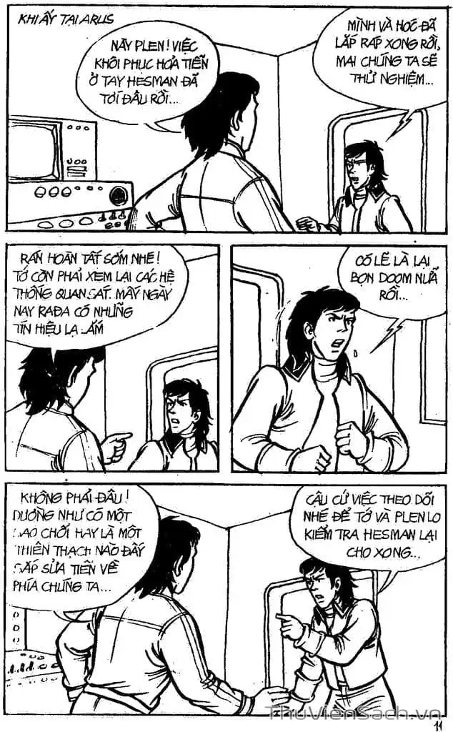 Truyện Tranh Dũng Sĩ Hesman trang 4