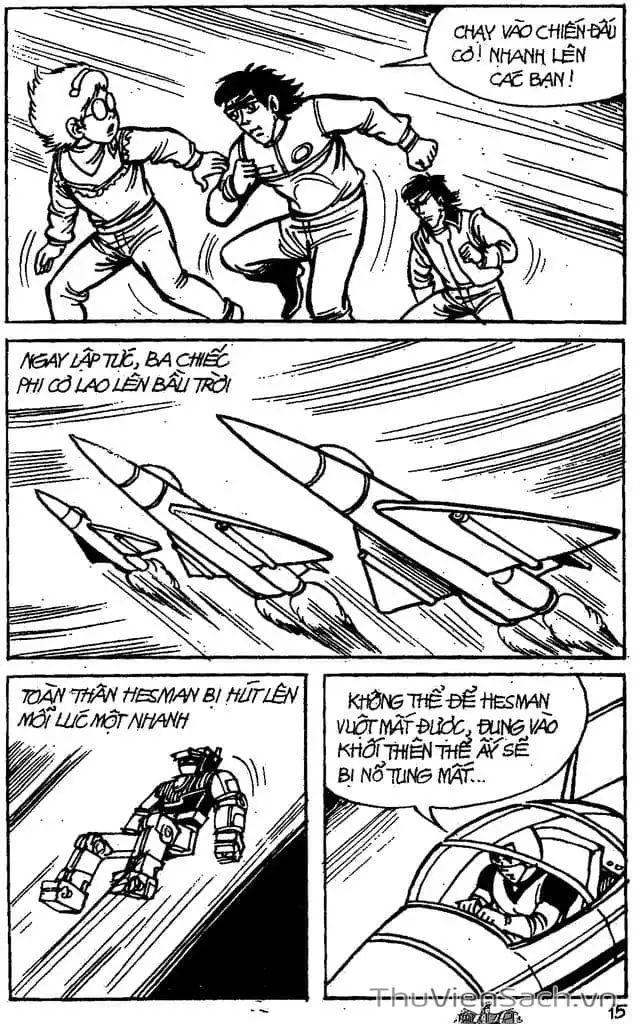 Truyện Tranh Dũng Sĩ Hesman trang 4