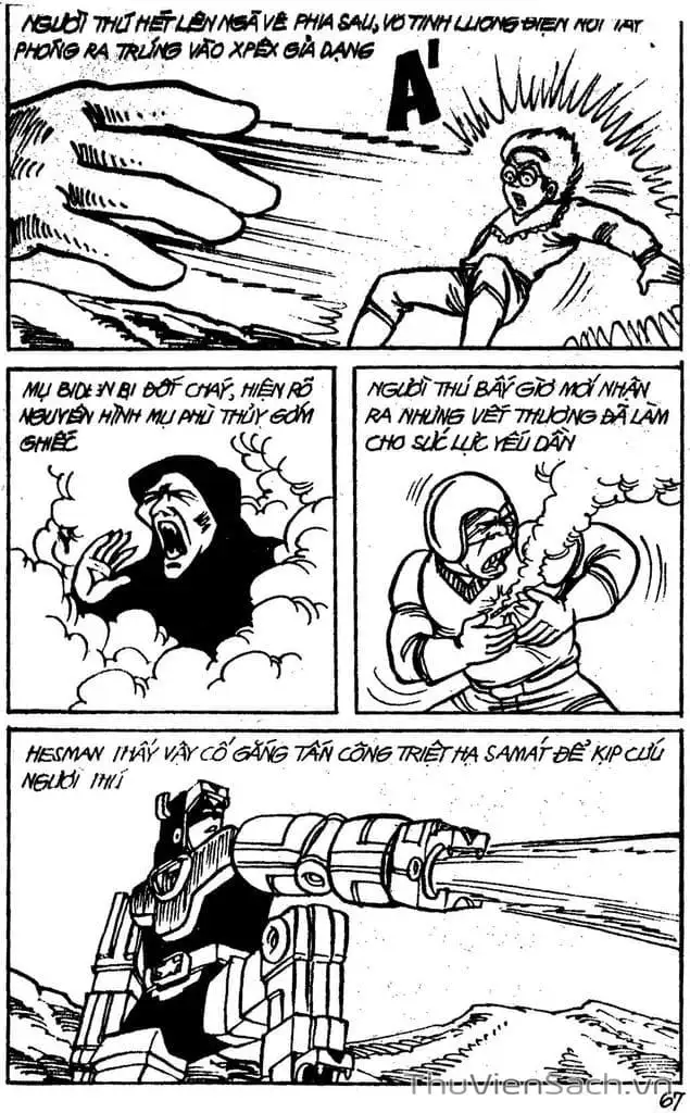 Truyện Tranh Dũng Sĩ Hesman trang 4