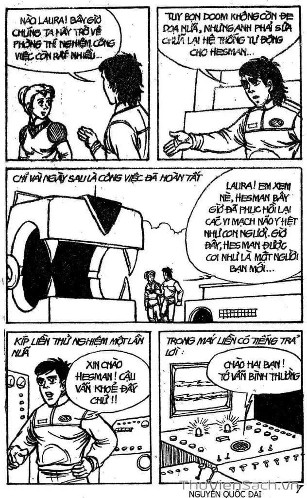 Truyện Tranh Dũng Sĩ Hesman trang 4