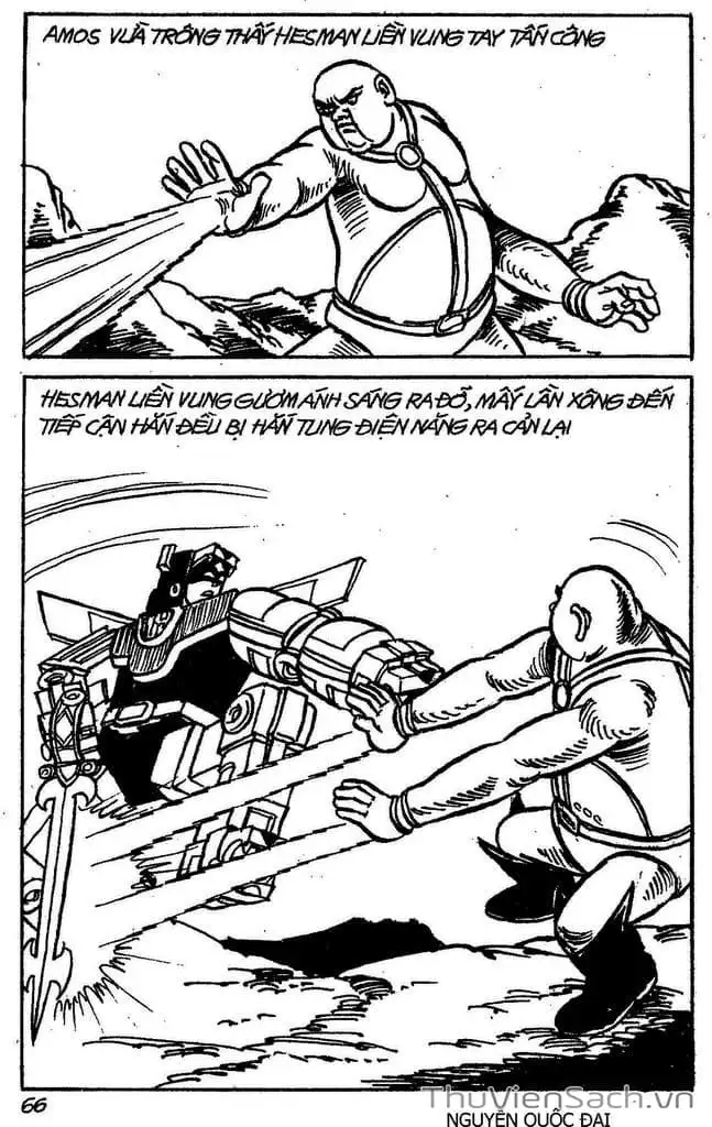 Truyện Tranh Dũng Sĩ Hesman trang 4