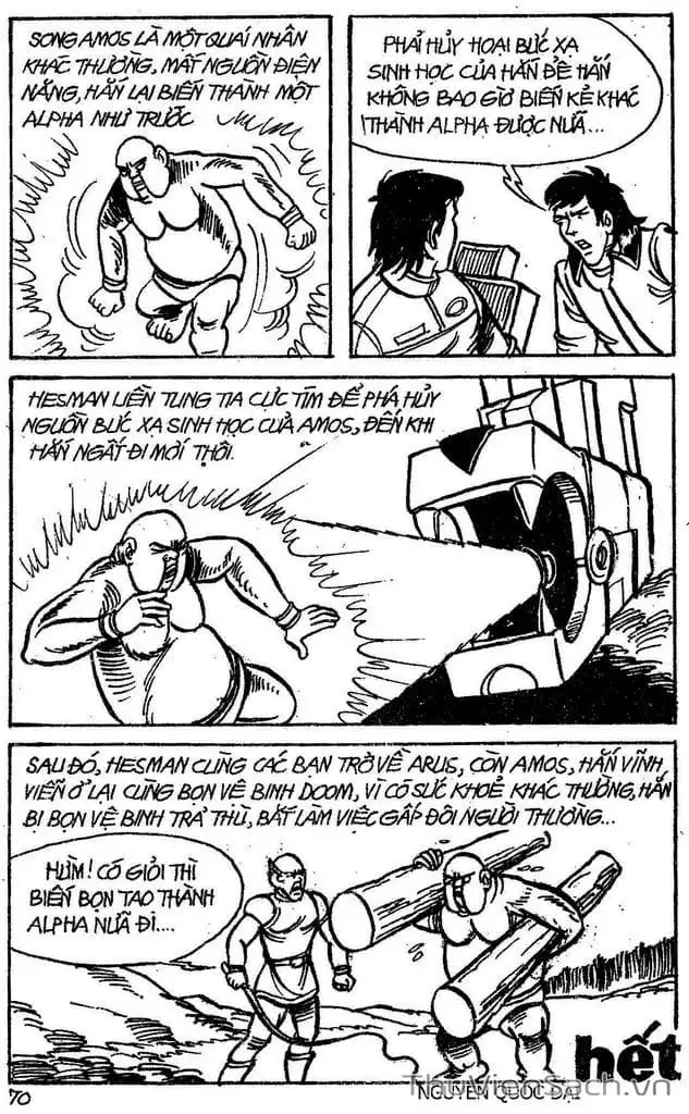 Truyện Tranh Dũng Sĩ Hesman trang 4