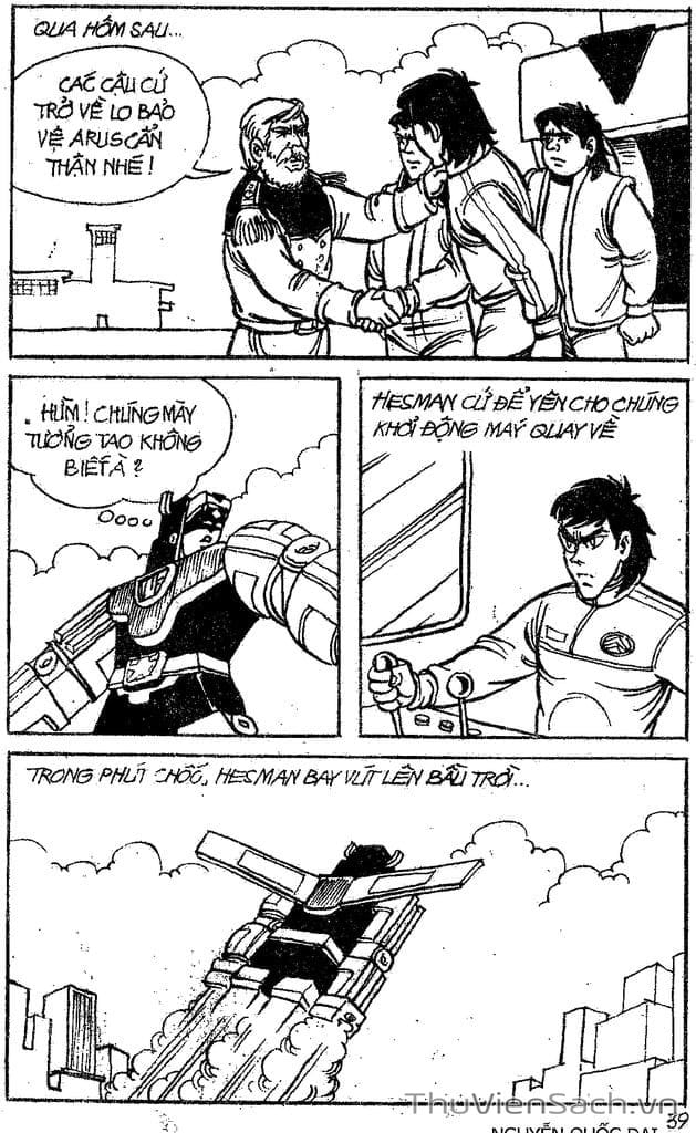 Truyện Tranh Dũng Sĩ Hesman trang 4