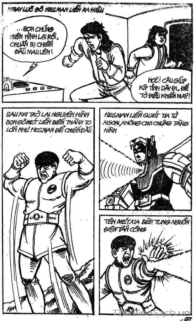 Truyện Tranh Dũng Sĩ Hesman trang 4