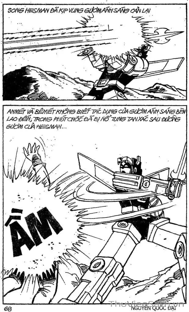 Truyện Tranh Dũng Sĩ Hesman trang 4