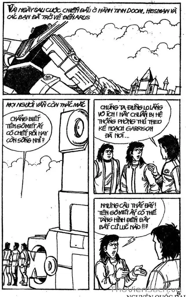 Truyện Tranh Dũng Sĩ Hesman trang 4