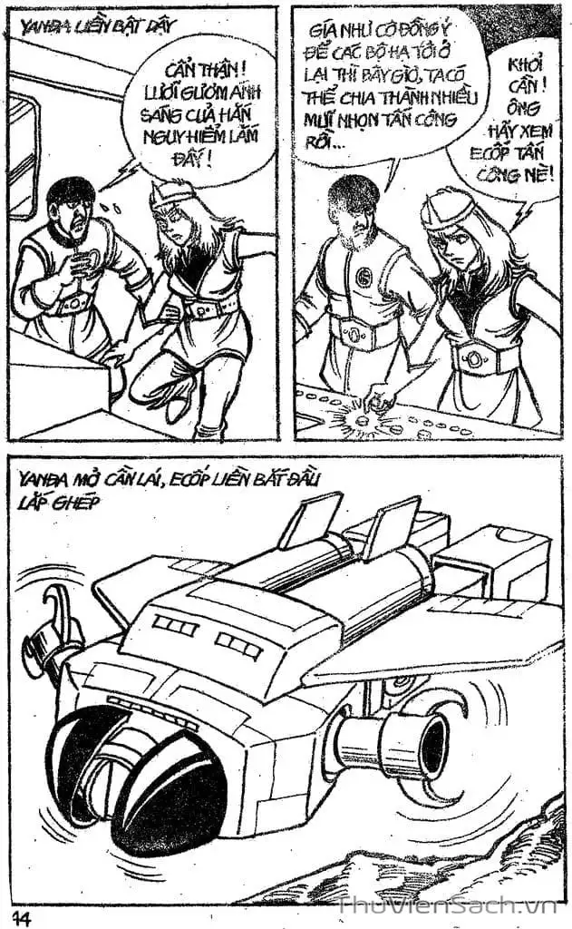 Truyện Tranh Dũng Sĩ Hesman trang 4