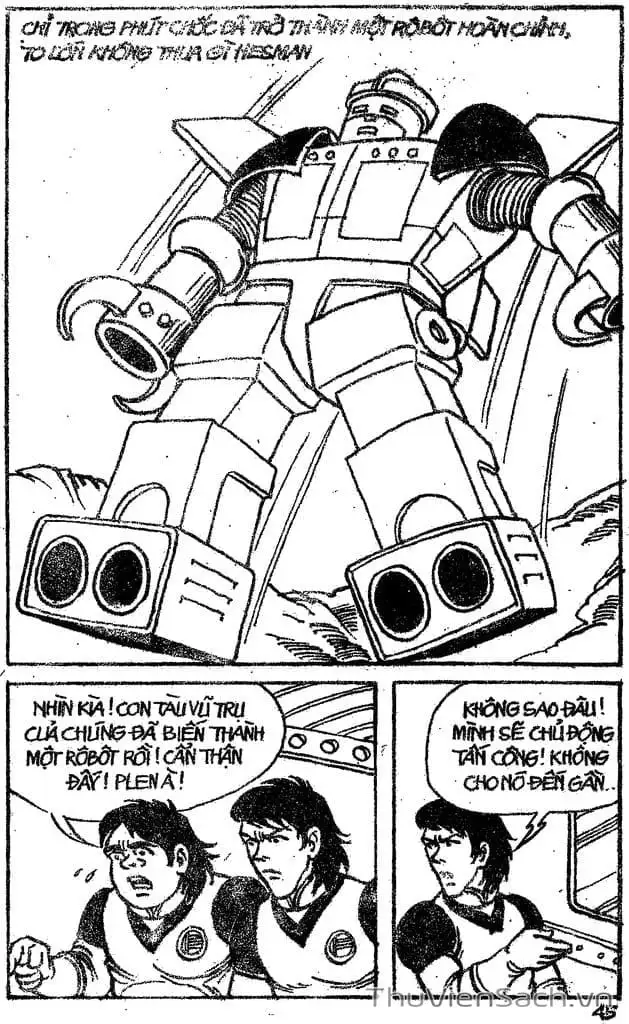 Truyện Tranh Dũng Sĩ Hesman trang 4