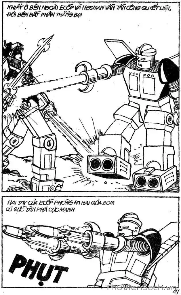 Truyện Tranh Dũng Sĩ Hesman trang 4