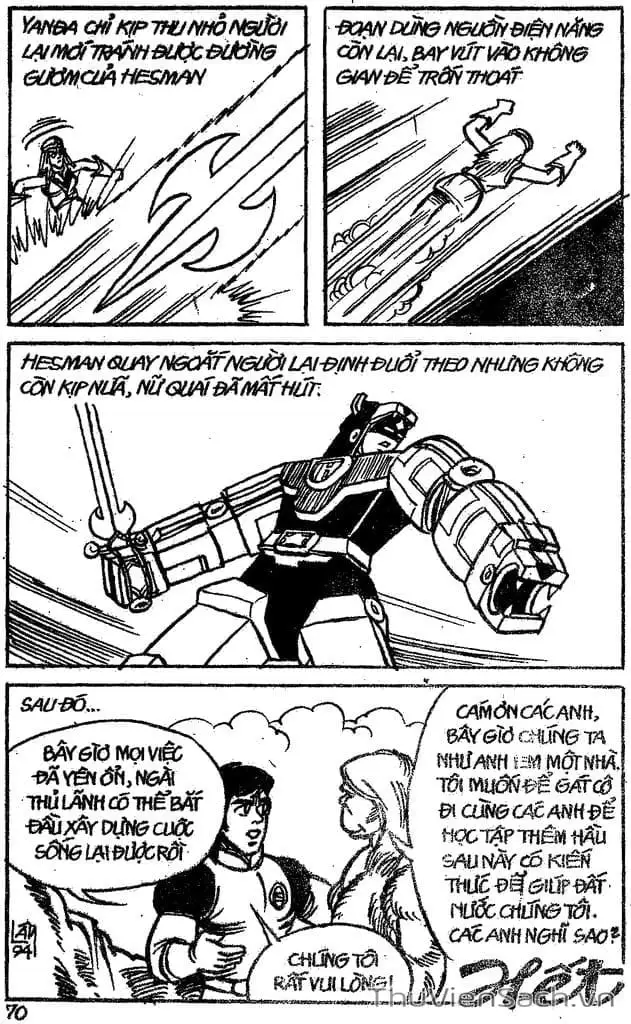 Truyện Tranh Dũng Sĩ Hesman trang 4