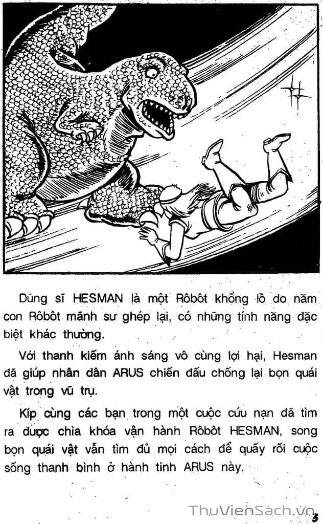 Truyện Tranh Dũng Sĩ Hesman trang 4