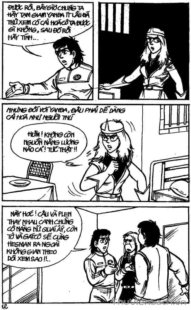 Truyện Tranh Dũng Sĩ Hesman trang 4