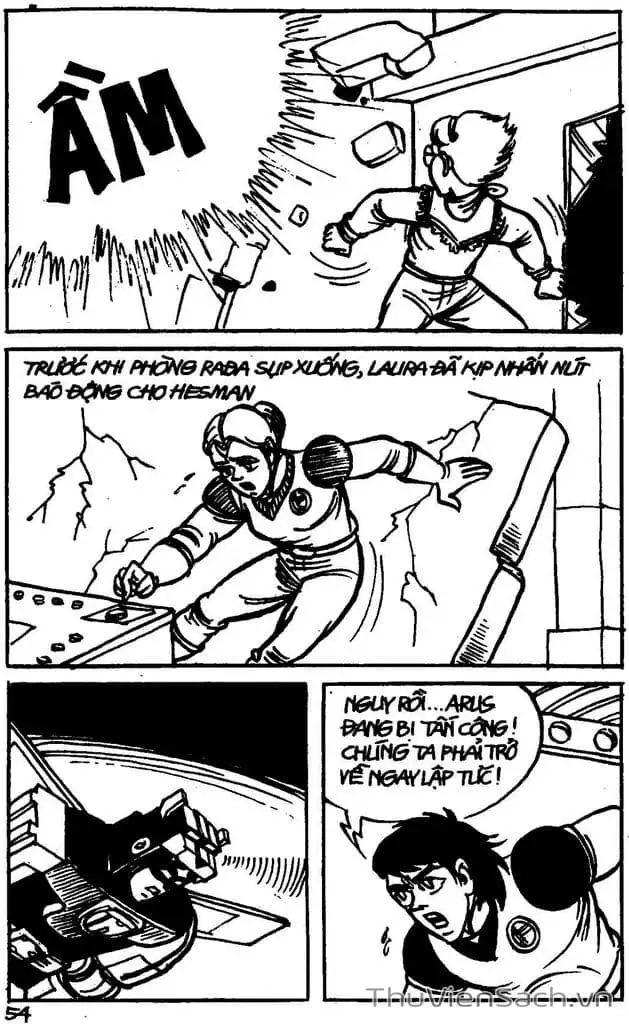 Truyện Tranh Dũng Sĩ Hesman trang 4
