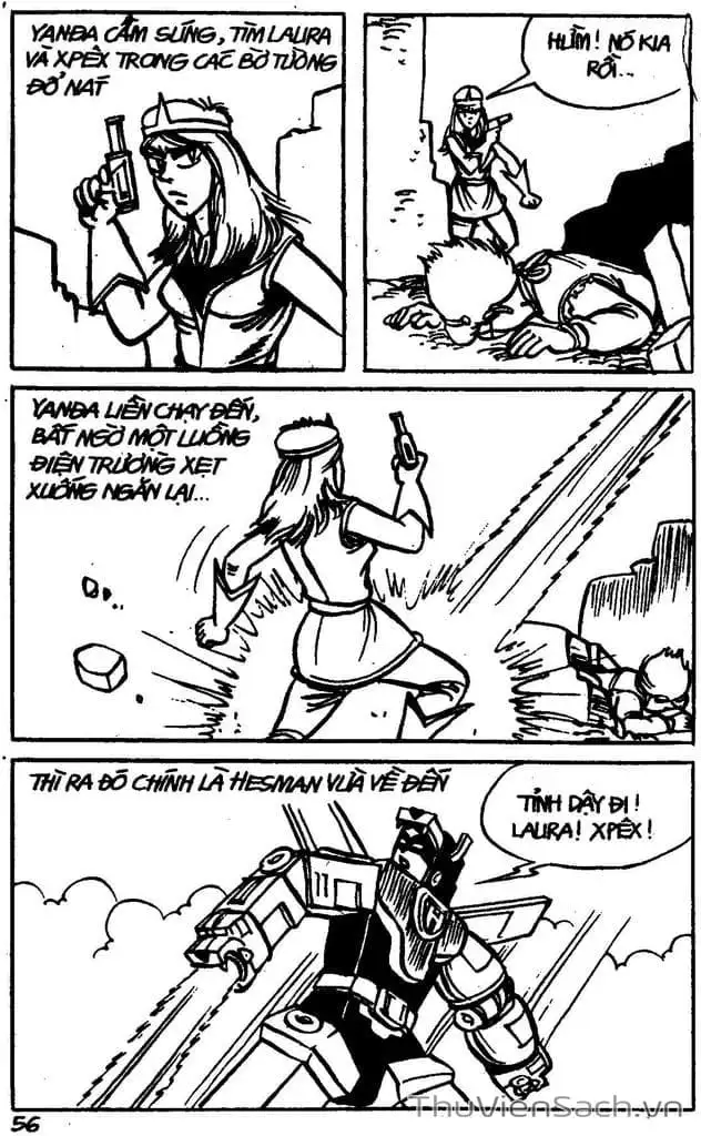 Truyện Tranh Dũng Sĩ Hesman trang 4