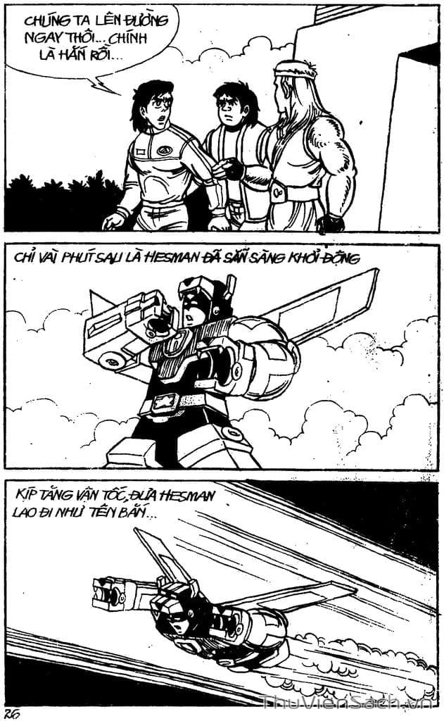 Truyện Tranh Dũng Sĩ Hesman trang 4
