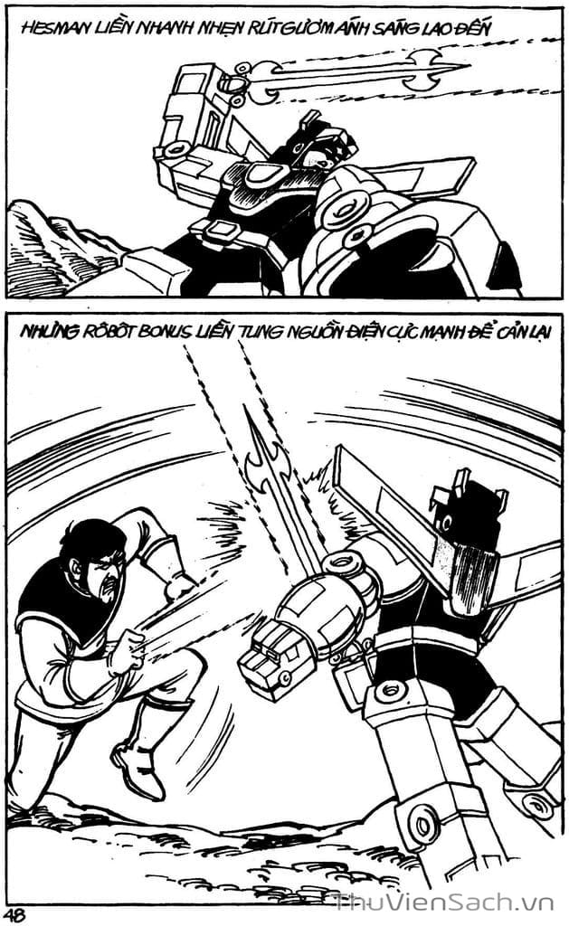 Truyện Tranh Dũng Sĩ Hesman trang 4