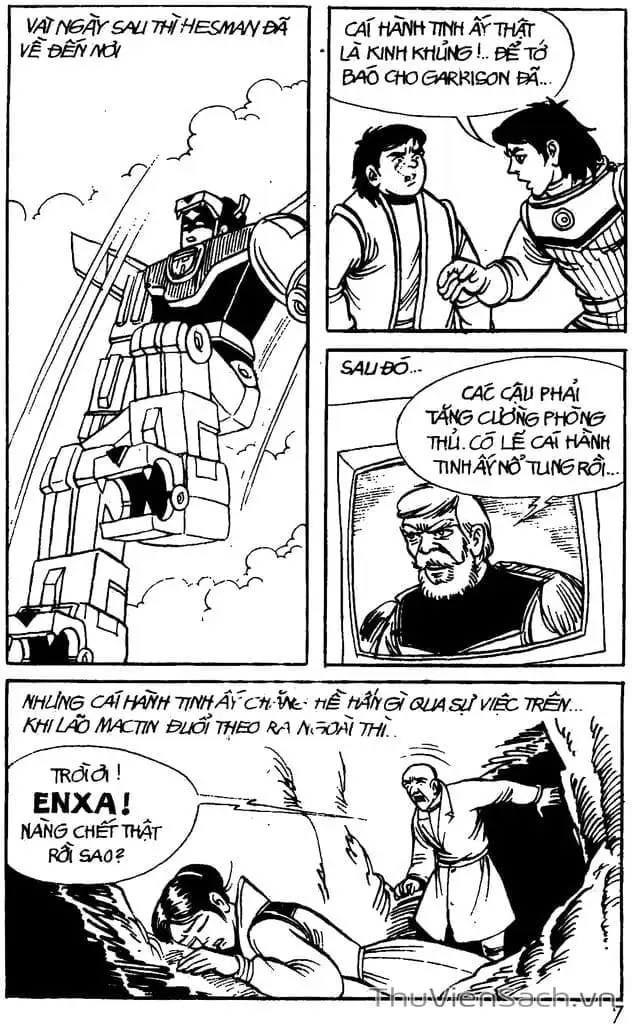 Truyện Tranh Dũng Sĩ Hesman trang 4