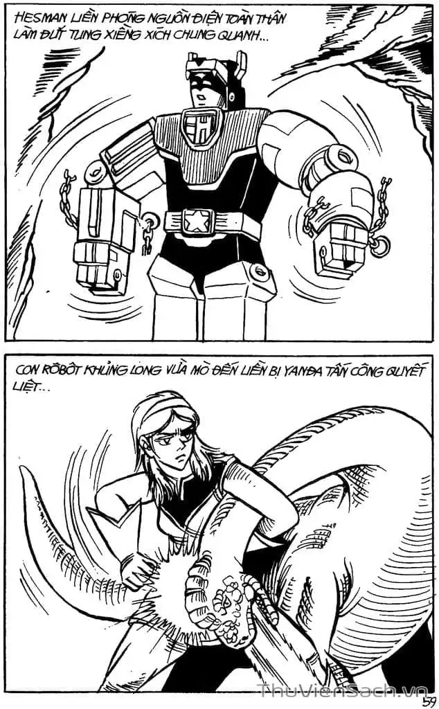 Truyện Tranh Dũng Sĩ Hesman trang 4